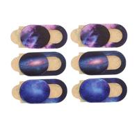 jojofuny 6pcs Webcam Covers and Phone Webcam Protectors Privacy Lens Caps for Laptops Desktops Tablets, Dust-resistant Camera Covers Suitable for Remote Work and Video Calls