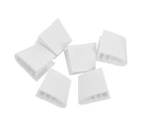 jojofuny 6pcs White Dimmer Light Switch Knob Replacement Compatible with Universal Wall Dimmer Switches, Modern Rotary Control Knobs for Home Renovation and Electrical Upgrade