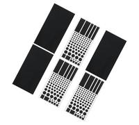 jojofuny 6sheets Sun Protection Stickers Light Blocking Adhesive for Electronics Indicator Light Sticker Office Use Dimming Sheets