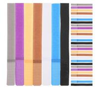 jojofuny 70pcs Reusable Cable Ties for Guitar and Speaker Cables Polyester Fastening Straps with Flexible Compatibility for Studio and Home Audio Management