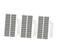 jojofuny 72pcs Washing Machine Lint Trap Stainless Steel Mesh Bag Cable Ties for Home Bathroom Practical