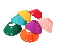 jojofuny 7pcs Pet Lick Collar Soft Cat Cone for Recovery Adjustable Elizabethan Collar Postoperative Dog Medical Plastic Kitten for Wound Protection
