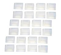 jojofuny 80pcs Small Adhesive Cable Clips with Strong Adhesive for Desk Wire Management Reusable Cord Organizer Clamps for Office Home and Car Use