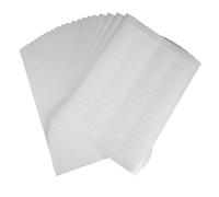 jojofuny 84 Sheets Waterproof Self-Adhesive White Coding Labels 46x11mm Blank Name Tag Stickers for File Folder Notebook Classification and Address Label Printing