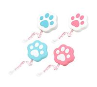 jojofuny 8pcs Adorable Cat Claw Tape Measure Compact Mini Body Tape for Clothing Store Creative Measure in Centimeters Random Color