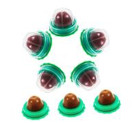 jojofuny 8PCS Catnip Candy Vitamin Pudding Snacks for Kittens Lickable Treats with Hairball Control and Digestive Support Random Flavors for Playful Healthy Cats