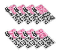 jojofuny 8pcs Graduate Iron on Patterns Graduation Embroidered Patch for Jackets Backpacks 2026 Graduation Season Easy DIY Use Polyester Hot Melt Adhesive Embroidered Appliqué