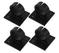 jojofuny 8pcs Mic Logo Station Holder Clamp for Microphone Clips No Adhesive Fits Scenarios Like Podcasting and Streaming