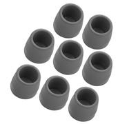 jojofuny 8pcs Rubber Non-Skid Cane Tips for Walkers and Walking Sticks, 28mm Inner Diameter, Weather Resistant Grip and Shock Absorption, for Seniors and Elderly Mobility Support