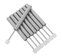 jojofuny 8Pcs Stainless Steel Hydraulic Piston Trash Can Damper Soft-Close Lid Slow Descent Mechanism for Kitchen Wastebasket Hygiene