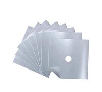 jojofuny 8pcs Stove Burner Covers Reusable Gas Range Protector Liners for Hob Stovetop Clean Pads Material for Kitchen Use