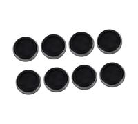 jojofuny 8pcs Washing Machine Stabilizers Shock Absorbing Pads Non-slip Mats for Washing Machine Refrigerator Easy to Install Load-bearing Sturdy Black