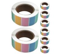 jojofuny 8rolls Removable Stickers Category Labels Self-Adhesive Classification Labels for Moving Boxes Office Filing