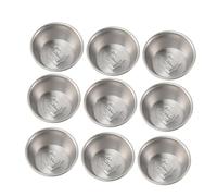 jojofuny 9 Pcs Stainless Steel Sauce Cups Set for Dipping Sauces with Heat Resistant Sturdy Material, for Home and Food Shops, for Dumpling and Seasoning Serving