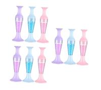 jojofuny 9 Pcs Vase Shape Diamond Art Drill Pens Durable Dotting Tools for Rhinestone Painting Cross Stitch Nail Art with Round and Square Diamond Compatibility Random Color