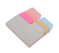 jojofuny 90 Pieces Color Index Note Papers Stickers Divider Memo Pads Reusable Adhesive Tabs for School Office Stationery Organizing Notebooks Planners Binders