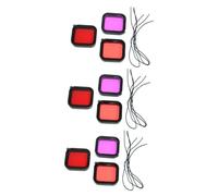 jojofuny 9pcs Accessories Kit Rain Cover Protector Camera Case for Action Camera Lens Filter for Protective Filter Lens Cover
