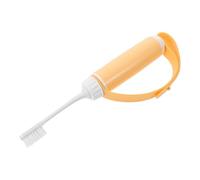 jojofuny Adaptive Toothbrush with Replaceable Head and Ergonomic Handle for Elderly People with Hand Tremors, for Seated Brushing