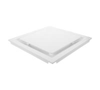 jojofuny Adjustable Ceiling Air Conditioner Vent Diffuser Fk100-k White Central Ac Exhaust Fan Air Outlet Cover with Louver for Home Ventilation