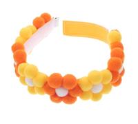 jojofuny Adjustable Dog Collar for Dogs Cute Plush Flower Neck Tie Pet Collar for Cats and Small Puppies Stylish Party Accessory Safe and Comfortable