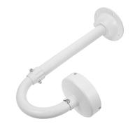 jojofuny Adjustable Security Camera Mount Bracket, Universal Metal Dome Wall Mount with 30-60cm Telescopic U-shaped Arm and 12cm Base, Outdoor Camera Holder for Surveillance and Cctv