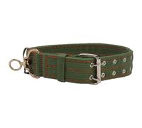 jojofuny Adjustable Sheep Collar Thickened Material with Buckle Double-row Design for Comfortable Livestock Feeding Cow and Goat Hauling Collar Large