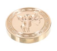 jojofuny Angel Cupid Brass Wax Seal Stamp Head for DIY Crafting Retro Non Stick Wax Seal Head for Envelopes Gift Cards Handmade Letters Unique Elegant Pattern