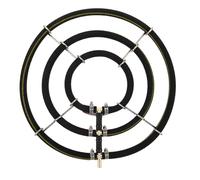 jojofuny Aquarium Oxygen Diffuser Disk 35cm Stainless Steel Nano Bubble Aeration Ring with 3 Hoops for Fish Tank and Pond Oxygenation Equipment