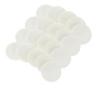 jojofuny Aromatherapy Diffuser Pads 200pcs round 30mm White Fiber Refillable Essential Oil Pads for Home Fragrance Reed Diffuser Accessories