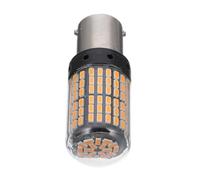 jojofuny Auto Turn Signal Light LED Bulb 12-24v Anti Flicker Decoding Function, Aluminum Material, 21w Power for Car Night Driving Safety and Wider View