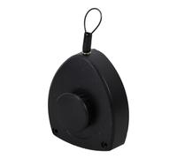 jojofuny Automatic Adjustable Door Closer 300-800g Pull Rope Spring No Punch Household Hidden Door Slam Preventer Black Suitable for Home Bedroom Office