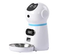 jojofuny Automatic Pet Feeder 3.5l Dry Food Dispenser Usb Intelligent Timed Feeder with Voice Playback Suitable for Cats and Dogs