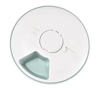 jojofuny Automatic Pet Feeder with Timer 6-meal Smart Feeding Bowl Dry Food Dispenser Plastic for Cats and Small Pets Use