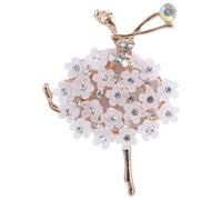 jojofuny Ballerina Girl Car Aromatherapy Clip Creative Fashion Car Interior White Vent Diffuser Air Freshener for Girl