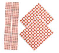 jojofuny Basketball Sports Stickers Mini Basketball Shape 2400pcs Self-Adhesive Decorative Ball Stickers for Scrapbooking and Party