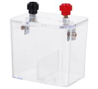 jojofuny Battery Experiment Kit Zinc Copper Strips Primary Cell Teaching Science Supplies for Physics Stem Circuits Easy to Use Classroom Lab Tool