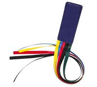 jojofuny Bible Ribbon Bookmark with Tassel, Blue Five-color Ribbon Page Marker for Books, Notebooks and Study Notes, Portable Reading Tab for Students and Office Use