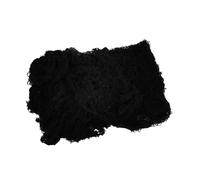 jojofuny Black Creepy Cloth Halloween Decoration Thick Black Gauze Spooky Haunted House Party Supplies Realistic for Wall Door Window Drape