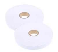 jojofuny Blank White Nylon Washable Code Printing Tape 2cm X 200m for DIY Garment Size Labels and Custom Clothing Tags Sewing Supplies