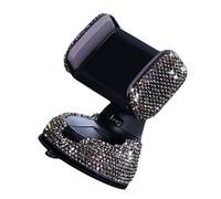 jojofuny Bling Car Phone Holder Adjustable Rhinestone Dashboard Mount