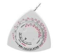 jojofuny Bmi Tape Measure Body Measuring Tape Portable Waist Fitness Measuring Tool 1.5 Meter Long Lightweight for Home Travel Outdoor