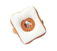 jojofuny Bread Shape Cat Collar M Size for 5-8 Lbs Cats, Anti-scratch Protective Neck Cone, Soft Pet Neck Circle for Post-surgery Healing and Bite Prevention