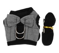 jojofuny Breathable Rabbit Vest Harness with Hook for Small Pets Comfortable Soft Suit for Hamsters Guinea Pigs and Bunnies Easy to Wear Skin-friendly Material Adorable Pet Walking Leash