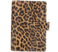 jojofuny Budget Binder Cover 6-Ring Binder Notebook Shell Refillable A6 for Cash Saving Planning Notepad Cover Smooth Surface Customisable Pages Office Study Organisation