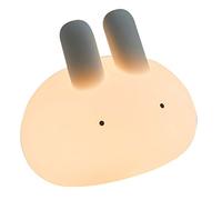 jojofuny Bunny Silicone Night Light Soft Glow Toddler Bedside Lamp Rechargeable Led Kids Bedroom Nightlight Cute Cartoon Design for Nursery and Sleep