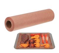 jojofuny Butcher Paper Roll 30cm X 30m Greaseproof Kraft Baking Parchment Paper Sheets for BBQ Grilling and Air Fryer Liner, Food-Grade Disposable Kitchen Wrap