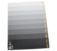 jojofuny Calibration Chart for CCTV Lens Focus Testing, 40x30cm High-Resolution Camera Calibration Tool with Adhesive for Monitor and Camera Image Quality Inspection