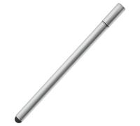 jojofuny Capacitive Stylus Pen Double Head Design with Suction Cup Silver Aluminum Portable and Convenient to Use for Touch Screen Phones and Tablets