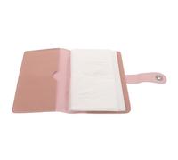 jojofuny Cash Organizer Book with Clear Pockets for Bills Portable Money Binder for Budgeting Savings Challenge and Travel Currency Album for Efficient Cash Management and Protection