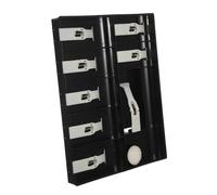 jojofuny Cash Register Money Tray with Compartments Coin Storage Organizer Drawer Insert with Clip for Retail Stores and Supermarkets Optimized Cash Sorting and Easy Handling